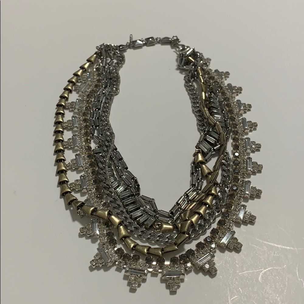 Stella & Dot Sutton Mixed Metal Necklace